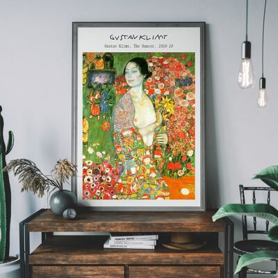 Gustav Klimt The Dancer Poster