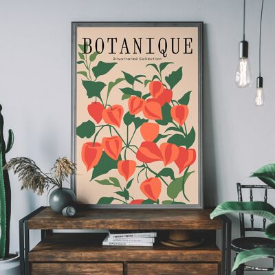 Botanique Illustrated Floral Print