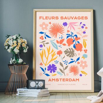Fleurs Sauvages Imprimé Fleur d'Amsterdam 4