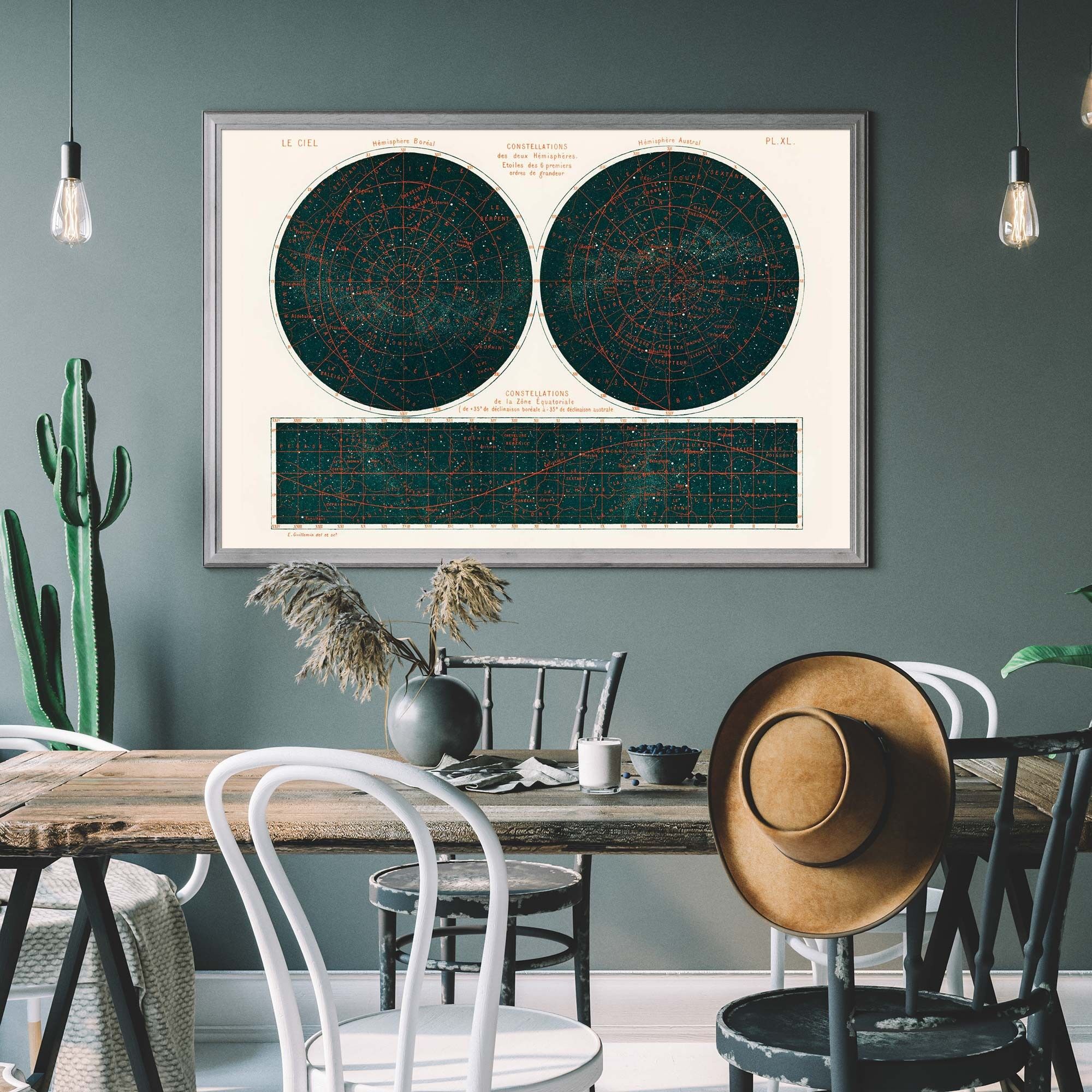 Constellations of the Two Hemispheres (1877)