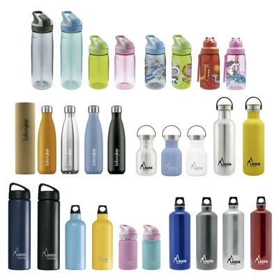 Set de botellas reutilizables Laken