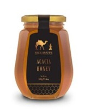 Pot en verre de miel d'acacia par Silk Route Spice Company - Pot en verre 500 g 1