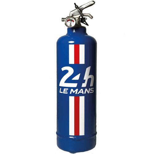 design Voiture - 24H LE MANS Bandeau Bleu Extincteur/ Fire extinguisher / Feuerlöscher