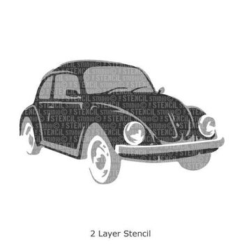 Pochoir de voiture Beetle (pochoir 2 couches) 2