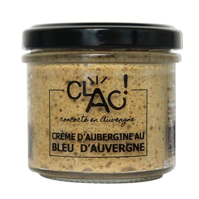 Creme d'aubergine au bleu d'auvergne