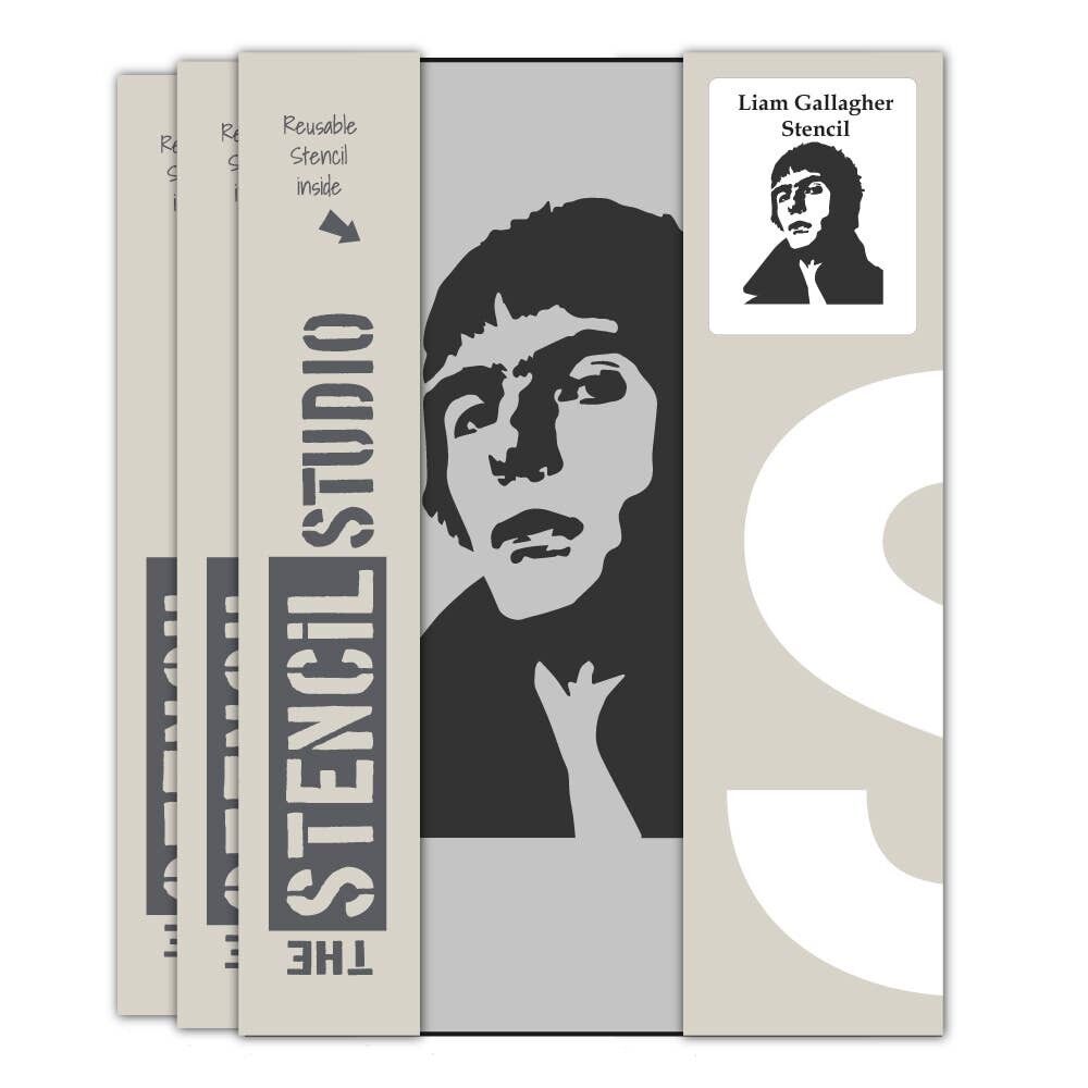 Stencil di Liam Gallagher