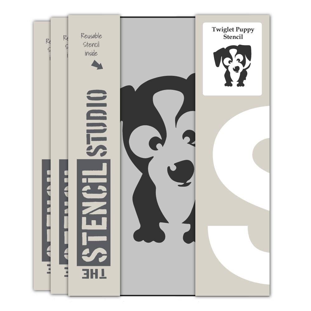 Stencil cucciolo Twiglet