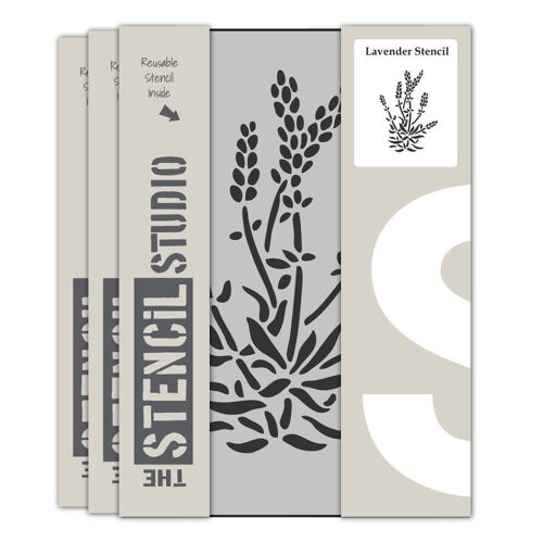 Lavender Stencil