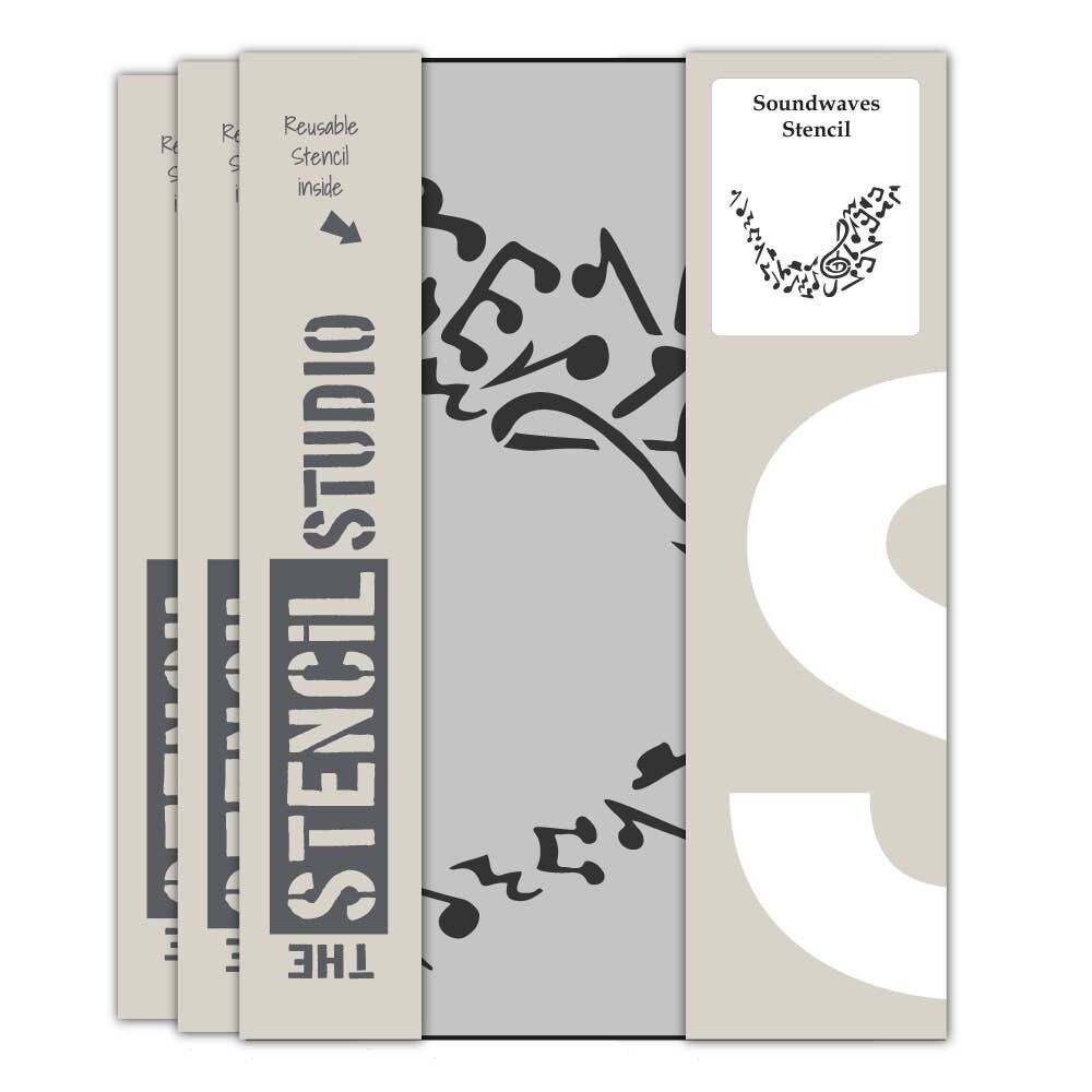 Stencil onde sonore