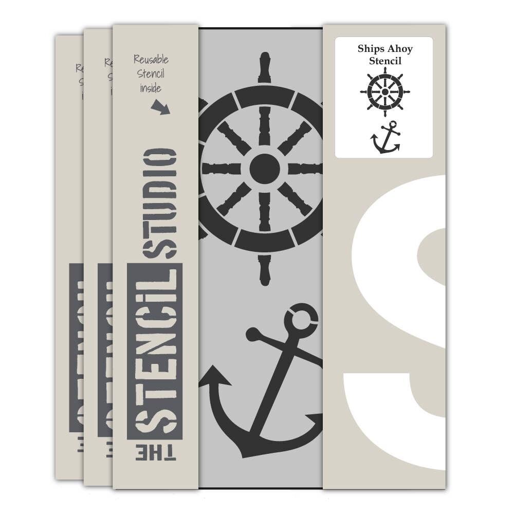 Ships Ahoy! Stencil