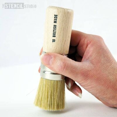 Stencil Brush - Large -Size 18 (3cm)