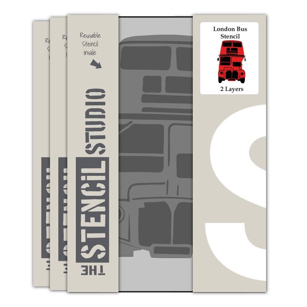 London Bus Stencil (2 Layer Stencil)