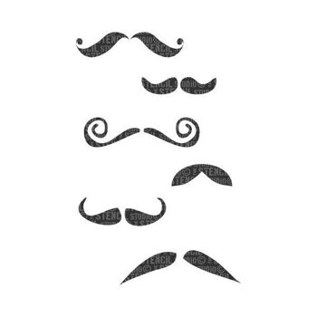 Pochoir Moustaches 2