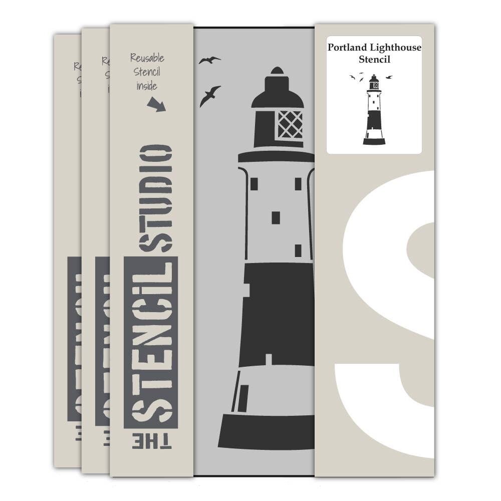 Stencil del faro di Portland