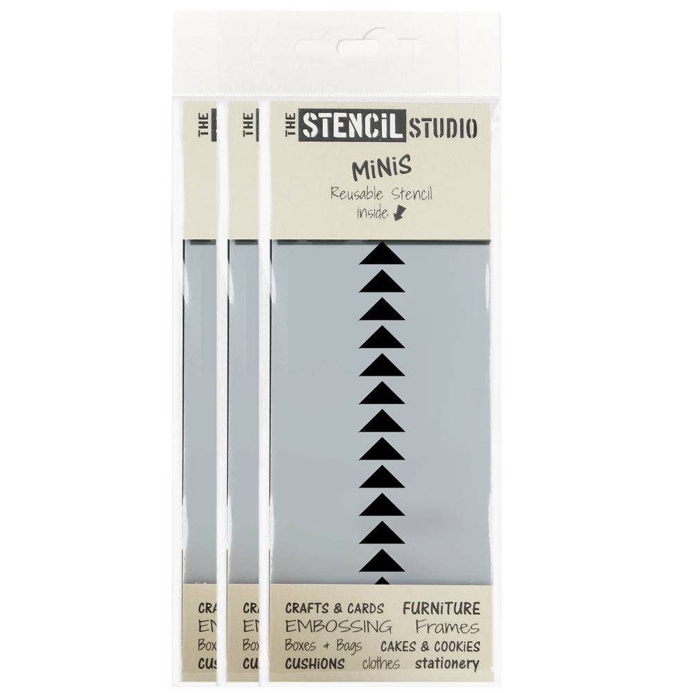 Stencil MiNiS - Stencil Borde Flechas