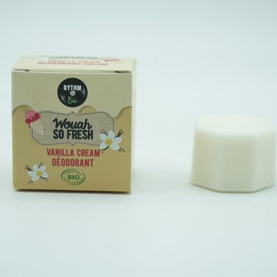 VANILLA CREAM SOLID DEODORANT - Vanilla Scent