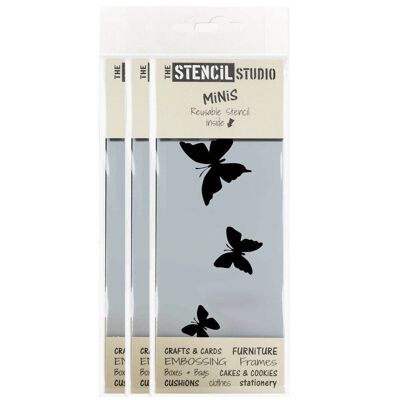 Stencil MiNiS - Butterflies