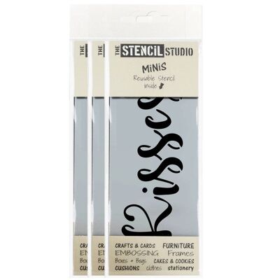 Stencil MiNiS - Stencil testo baci