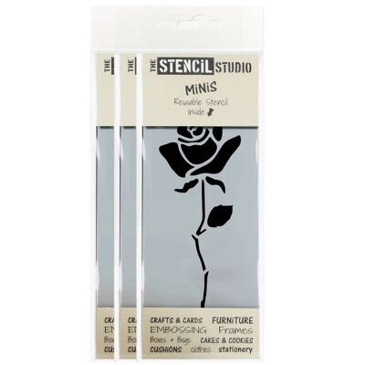 Stencil MiNiS - Stencil Tallo De Rosa