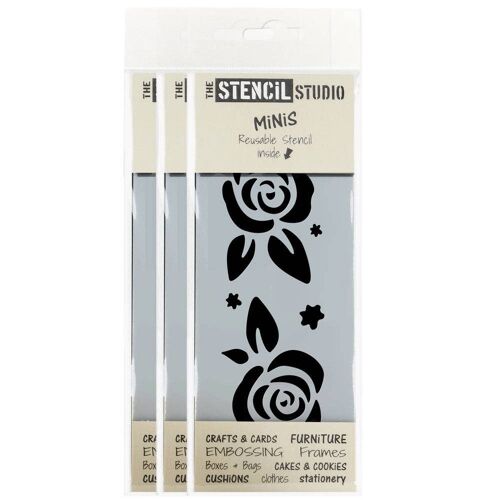 Stencil MiNiS - Roses Stencil