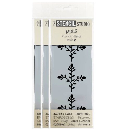 Stencil MiNiS - Meadow Trail Stencil