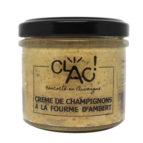 Creme de champignon a la fourme d'ambert