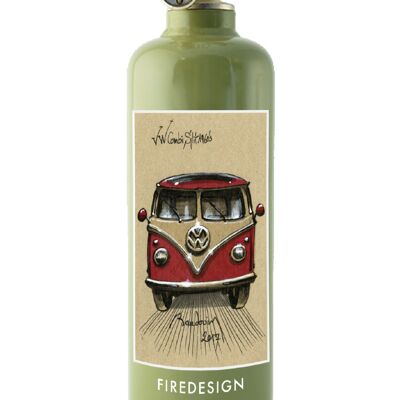 Design fire extinguisher - ABmotorART Combi KHAKI