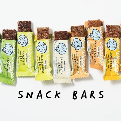 Blue Dinosaur Snack Bars 45g