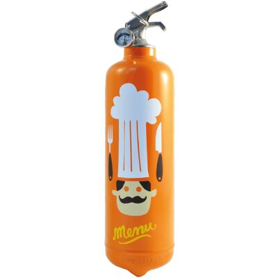 Design kitchen fire extinguisher - COOK Orange AKLH