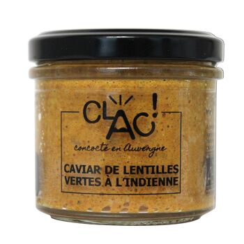 Caviar de lentilles vertes a l'indienne 1
