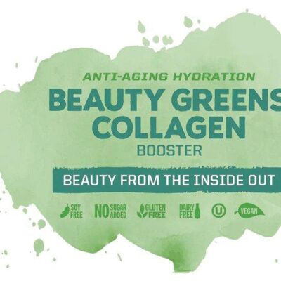 Sunwarrior Beauty Greens Collagen Booster 300g [Natural / Pina Colada ]