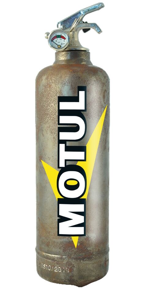 Extincteur Design Voiture - Motul 1971 BRUT