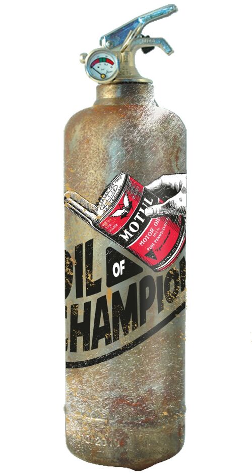 Extincteur Design Voiture - Motul HER Champion BRUT