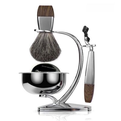 Beard shaving set | shaving brush | shaving bowl | grooming set men