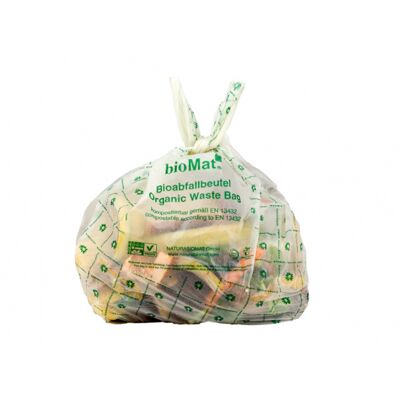 10 litri Sacco per rifiuti organici BIOMAT® con manico
