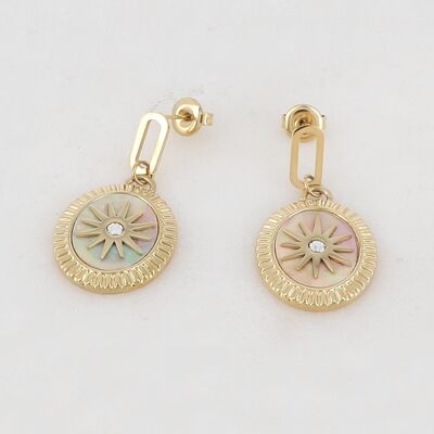 Stelyana earrings - White gold