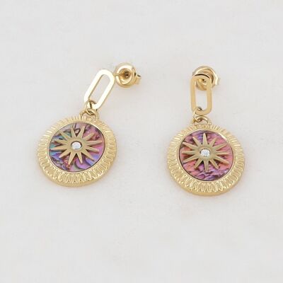 Stelyana earrings - Rose gold
