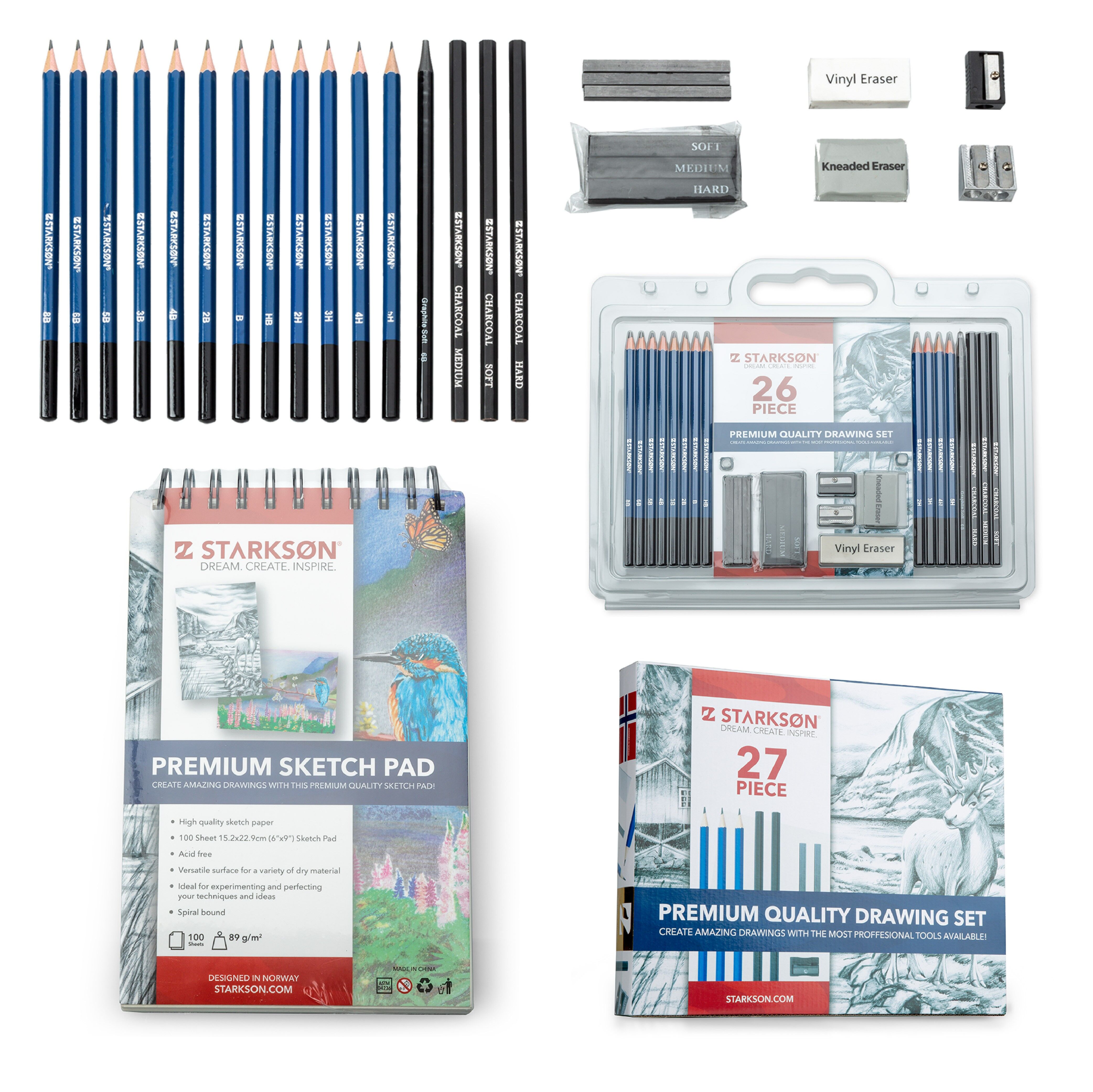 27-teiliger Zeichensatz