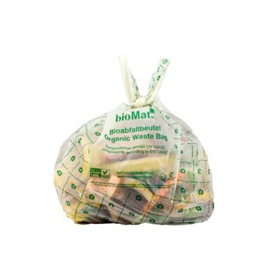 15 Lt. Bolsa para residuos orgánicos BIOMAT® con asa