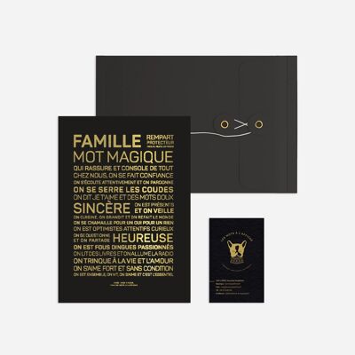 Lettera stampa: Famiglia