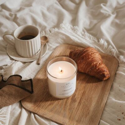 Croissant - Handmade candle scented with natural soy wax