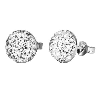 Earrings Melly 925 silver crystal