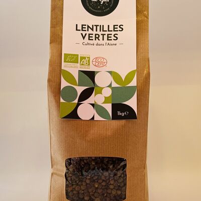 LENTICCHIE VERDI BIO 1KG