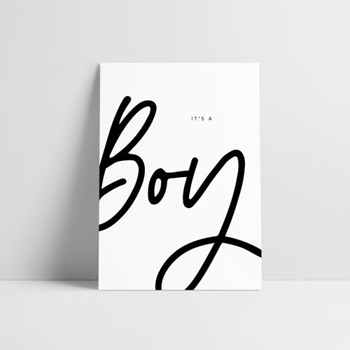 Postkarte: Boy
