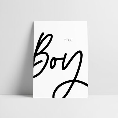 Postcard: Boy