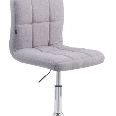 Brocco Fauteuil Stof Grijs 7x49cm