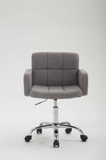 Fauteuil Mediana Tissu Gris 11x52cm 2