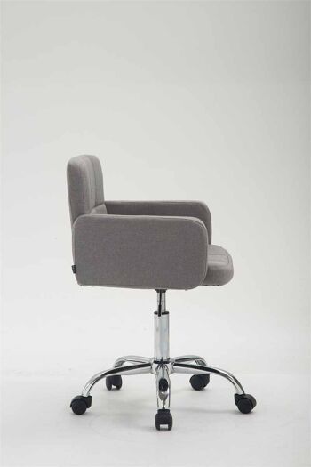 Fauteuil Mediana Tissu Gris 11x52cm 3