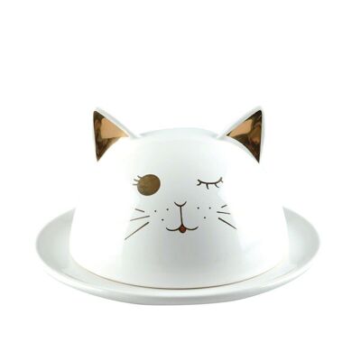 Mini cloche a gateau chat