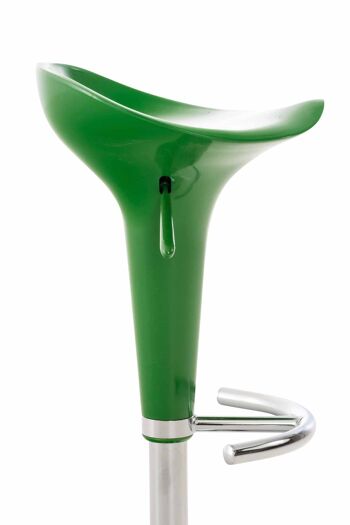 Assergi Tabouret de Bar Bois Vert 6x37cm 4